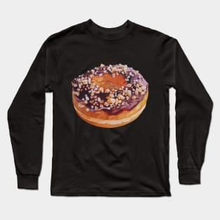 Salted Caramel Donut painting Long Sleeve T-Shirt